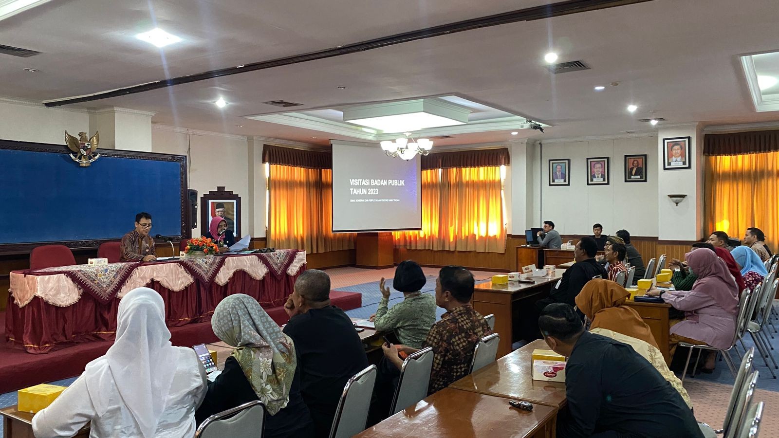 Rapat Tim PPID Dinas Kearsipan Dan Perpustakaan Provinsi Jawa Tengah 